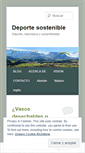 Mobile Screenshot of deportesostenible.com